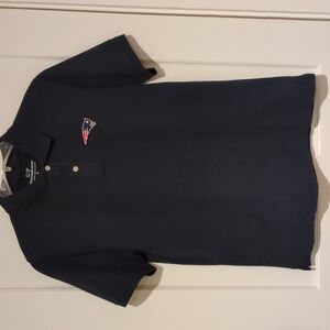 Men's Small New England Patriots NFL/Vineyard Vines Stretch Pique Polo Shirt